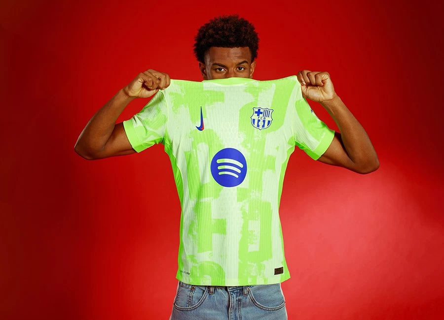 Barcelona 24/25 Nike Third Kit Blank Jersey - Yellow - Image 2