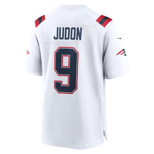 Matthew Judon New England Patriots Nike Game Jersey - White/Red - Image 4
