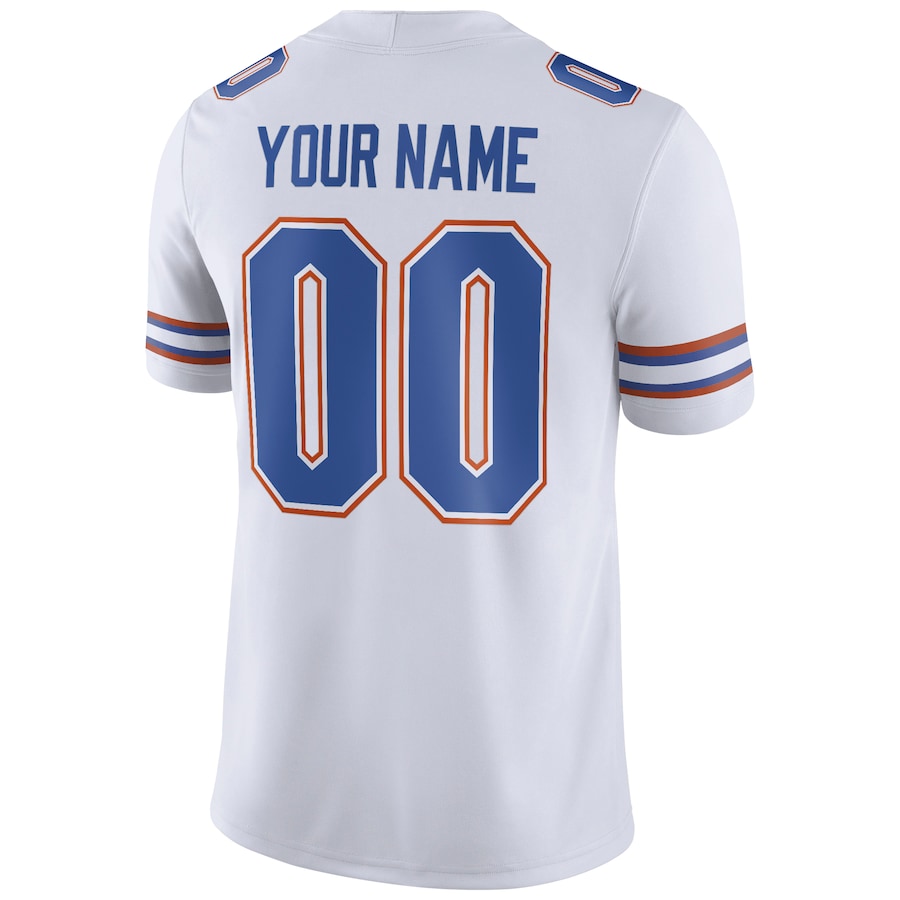 Men's Jordan Brand White Florida Gators Football Custom Game Jersey - Image 3