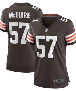 Isaiah McGuire Cleveland Browns Nike Women's Team Game Jersey -  Brown