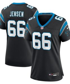 Nash Jensen Carolina Panthers Nike Women's Team Game Jersey -  Black