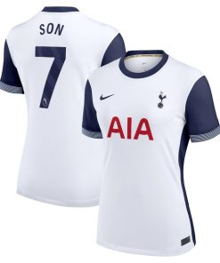 Son Heung-Min Tottenham Hotspur Nike Women's 2024/25 Home Replica Player Jersey - White
