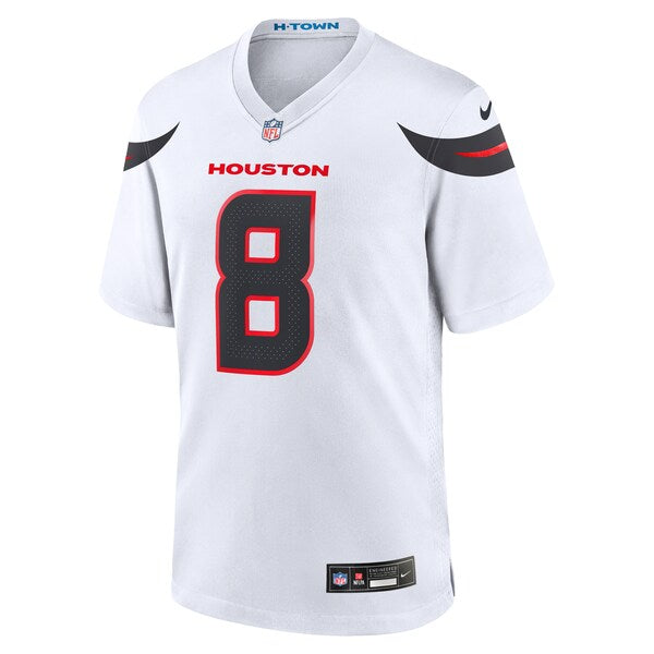 John Metchie III Houston Texans Nike Game Jersey - White/Navy/Red - Image 3