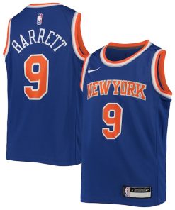 RJ Barrett New York Knicks Nike Youth Swingman Jersey - Icon Edition - Royal