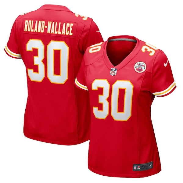 Chris Roland-Wallace Kansas City Chiefs Nike Women's Game Jersey - Red