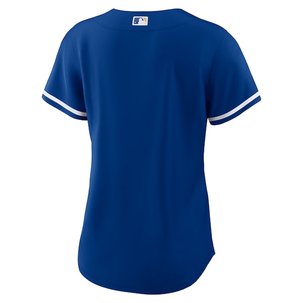 Kansas City Royals Nike Women's Alternate Replica Team Logo Jersey - Royal - Image 3