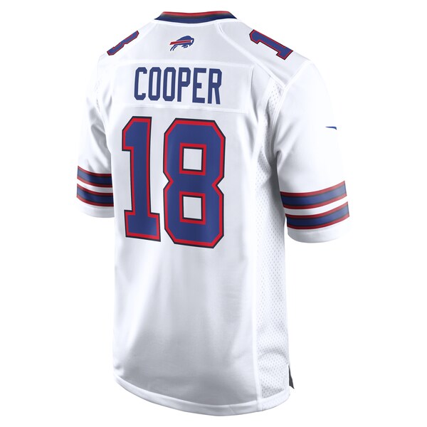Amari Cooper Buffalo Bills Nike Game Jersey - White/Red - Image 4