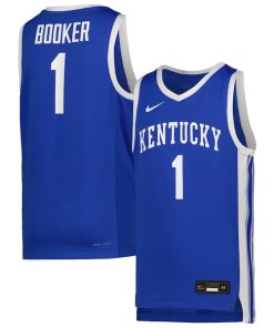 #1 Kentucky Wildcats Nike Youth Icon Replica Basketball Jersey - Royal