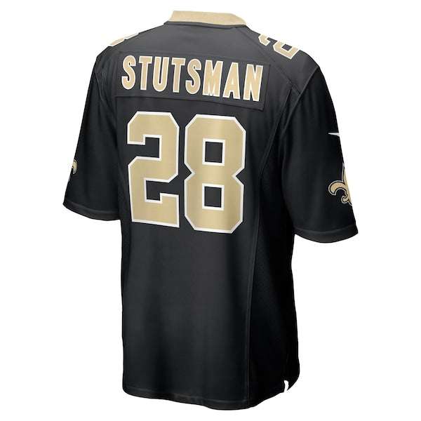 Danny Stutsman New Orleans Saints Nike Team Game Jersey - Black - Image 3