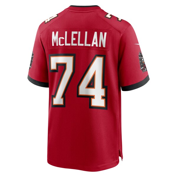 Tyler McLellan Tampa Bay Buccaneers Nike Team Game Jersey - Red - Image 3