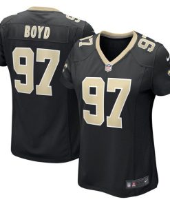 Khristian Boyd New Orleans Saints Nike Women's  Game Jersey -  Black
