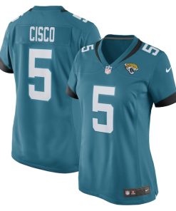 Andre Cisco Jacksonville Jaguars Nike Women's Game Player Jersey - Teal