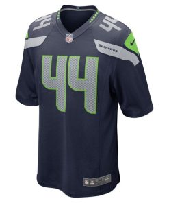 Alternative view of Nick Bellore Seattle Seahawks Nike Game Jersey - College Navy
