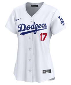 Alternative view of Shohei Ohtani Los Angeles Dodgers Nike Women's Home Limited Player Jersey - White