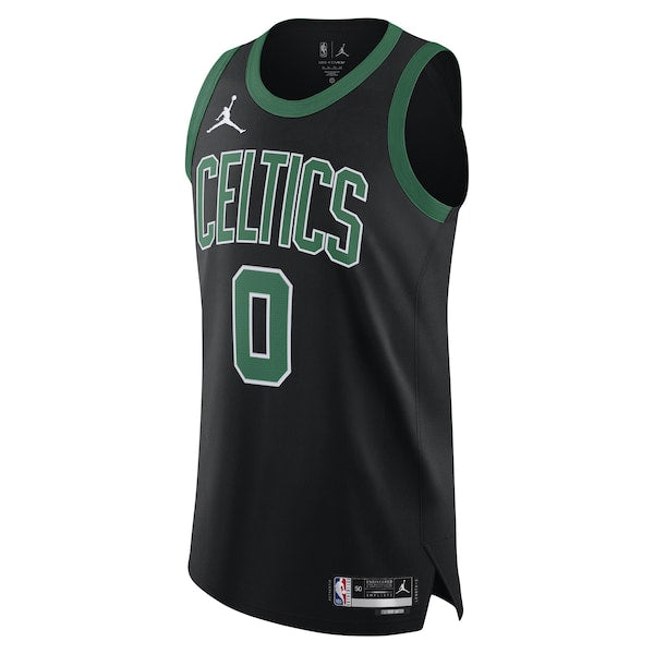 Jayson Tatum Boston Celtics Jordan Brand Authentic Player Jersey - Statement Edition - Black - Image 2