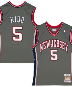 Jason Kidd New Jersey Nets 2004/05 Authentic Player Jersey - Gray