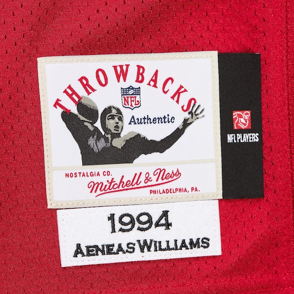 Aeneas Williams Arizona Cardinals 1994 Authentic Throwback Retired Player Jersey - Cardinal - Image 8