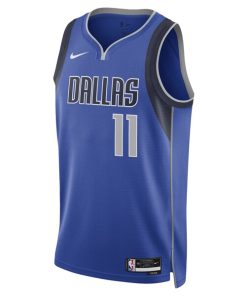 Alternative view of Kyrie Irving Dallas Mavericks Nike Unisex Swingman Jersey - Icon Edition - Blue