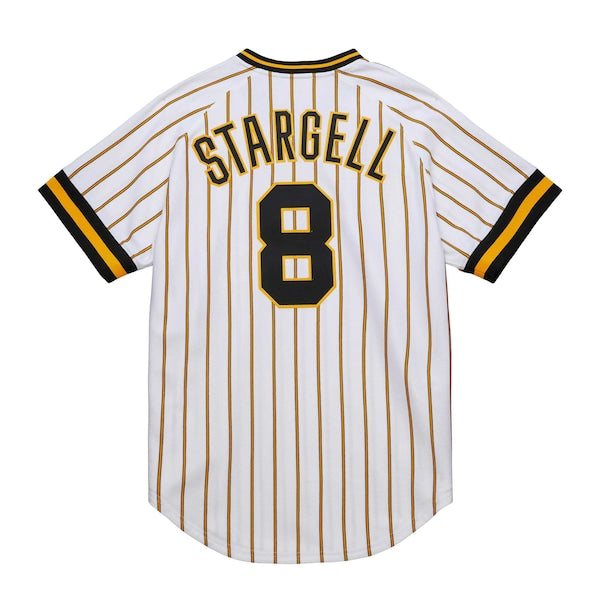 Willie Stargell Pittsburgh Pirates Cooperstown Collection 1979 Authentic Jersey - White - Image 4