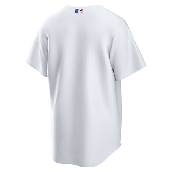 Los Angeles Dodgers Nike Home Blank Replica Jersey - White - Image 3