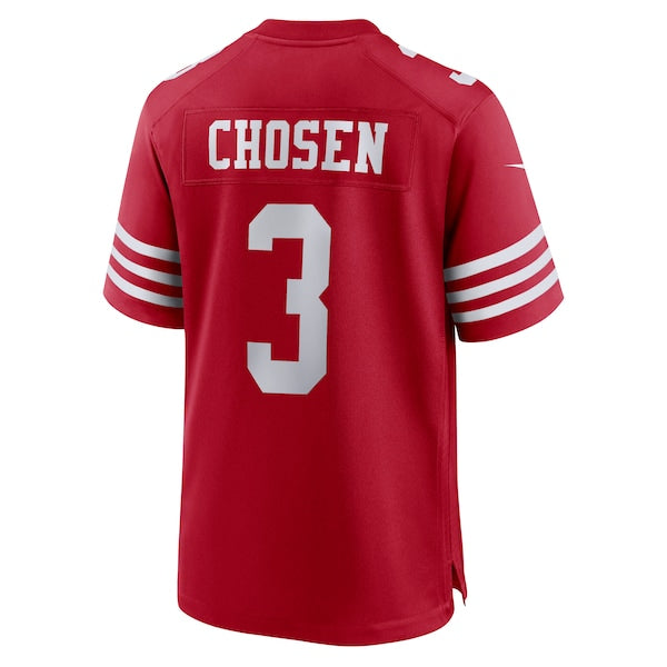 Robbie Chosen San Francisco 49ers Nike Team Game Jersey - Scarlet - Image 3