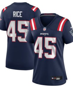 Alternative view of Monty Rice New England Patriots Nike Women's  Game Jersey -  Navy