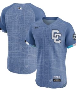 Washington Nationals Nike 2025 City Connect Elite Jersey - Blue
