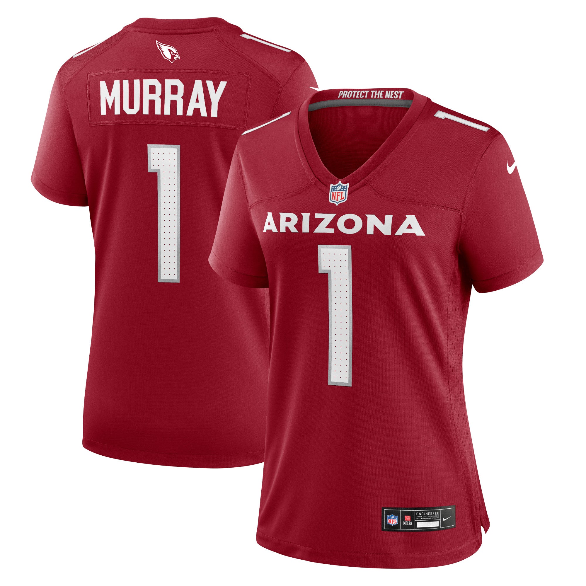 Kyler Murray Arizona Cardinals Nike Women's Player Jersey - White/Cardinal - Image 6