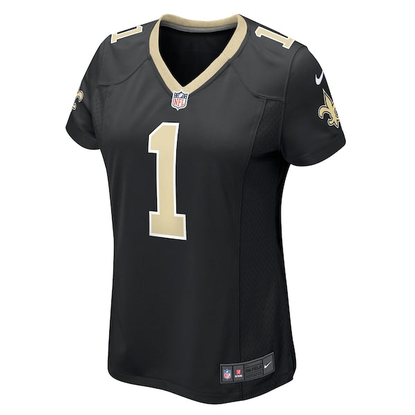 Alontae Taylor New Orleans Saints Nike Women's Team Game Jersey - Black - Image 3