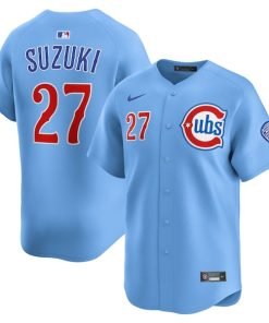 Seiya Suzuki Chicago Cubs Nike 2nd Alternate Limited Player Jersey - Royal