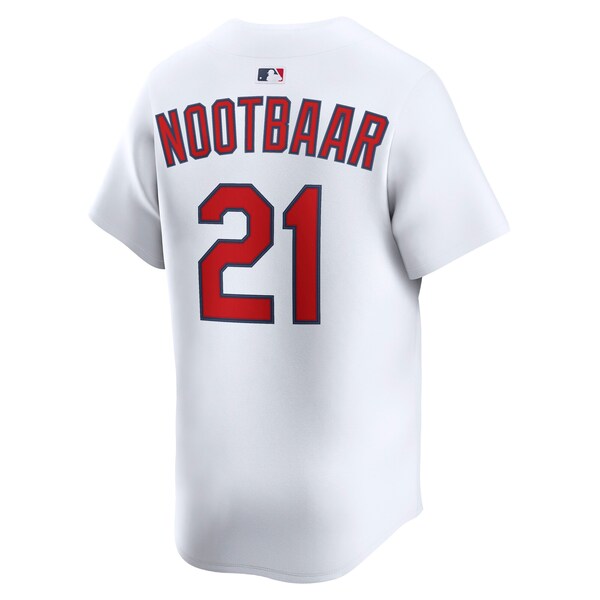 Lars Nootbaar St. Louis Cardinals Nike Alternate Limited Player Jersey - White - Image 3