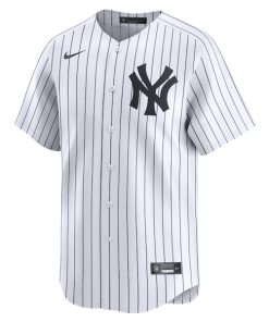 Alternative view of Austin Wells New York Yankees Nike Home Limited Player Jersey - White