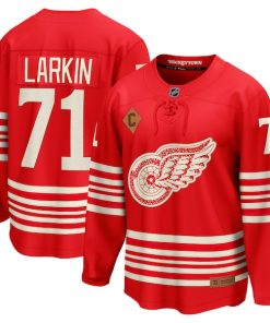 Dylan Larkin Detroit Red Wings  Centennial Breakaway Player Jersey - Red