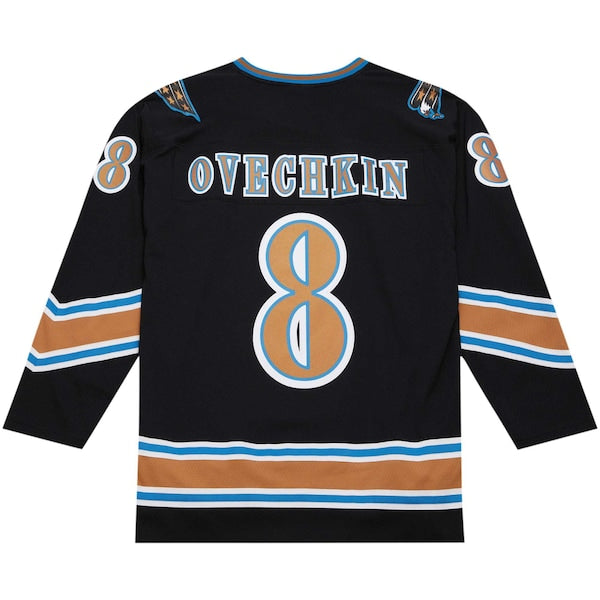Alexander Ovechkin Washington Capitals 2005/06 Blue Line Player Jersey - Black - Image 4