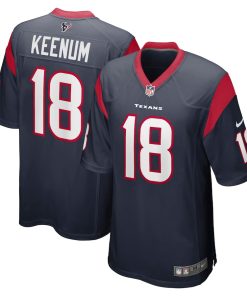Case Keenum Houston Texans Nike Team Game Jersey - Navy