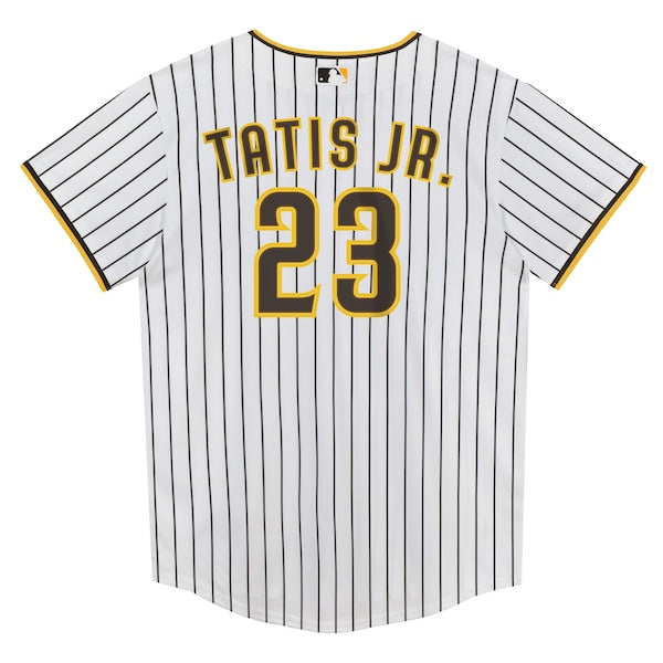 Fernando Tatis Jr. San Diego Padres Nike Preschool Home Replica 2.0 Player Jersey - White - Image 3