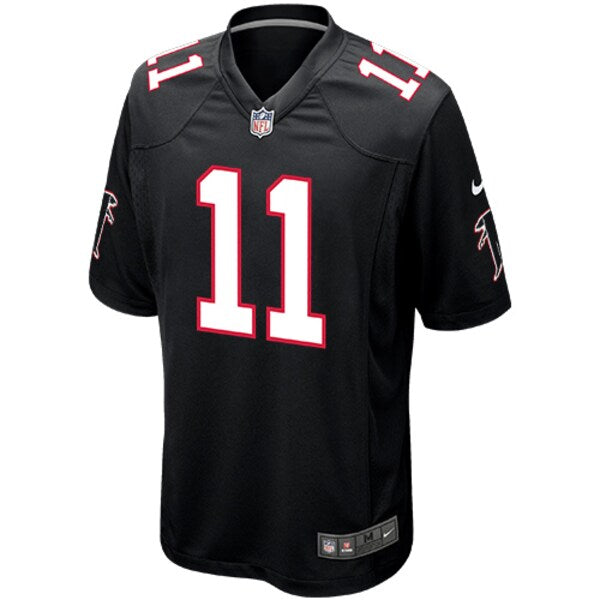 Mens Atlanta Falcons Julio Jones Nike Black Alternate Game Jersey - Image 2