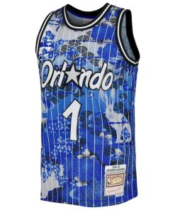 Alternative view of Penny Hardaway Orlando Magic 1994/95 Hardwood Classics Lunar New Year Swingman Jersey - Blue