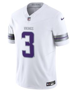 Alternative view of Jordan Addison Minnesota Vikings Nike Alternate Vapor F.U.S.E. Limited Jersey - White