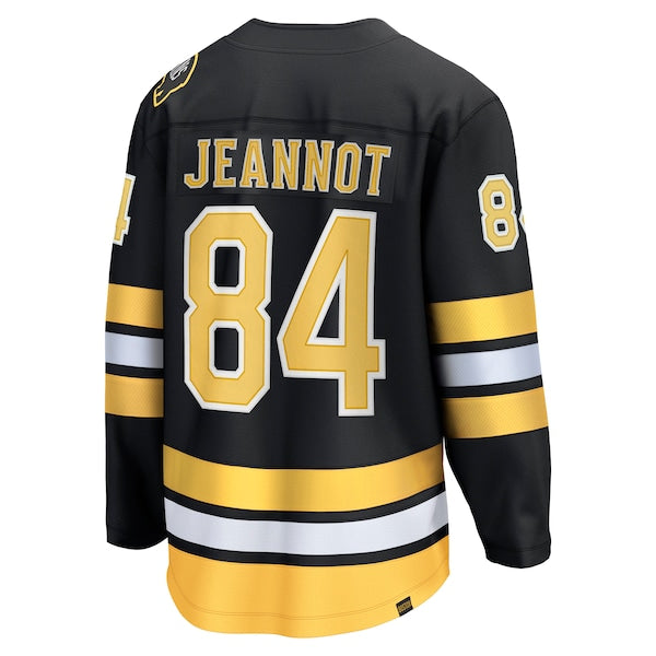 Tanner Jeannot Boston Bruins Home Breakaway Player Jersey - Black - Image 3