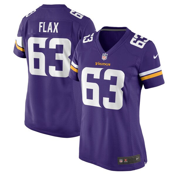 Jeremy Flax Minnesota Vikings Nike Women's Game Jersey - Purple