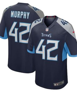 Caleb Murphy Tennessee Titans Nike Team Game Jersey -  Navy