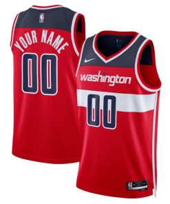 Washington Wizards Nike Unisex Swingman Custom Jersey Red - Icon Edition