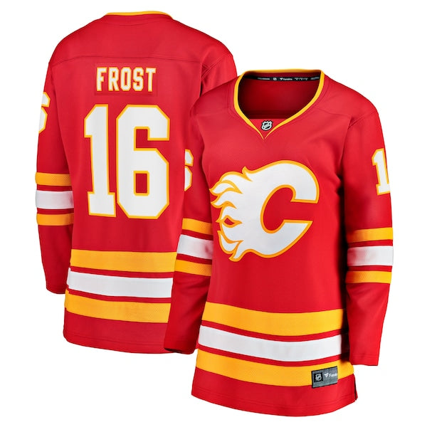 Morgan Frost Calgary Flames Women's Home Breakaway Jersey - Red