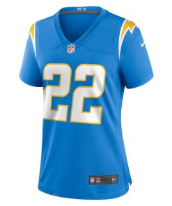 Alternative view of Elijah Molden Los Angeles Chargers Nike Women's  Game Jersey -  Powder Blue