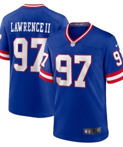 Dexter Lawrence II New York Giants Nike Classic Game Player Jersey - Royal