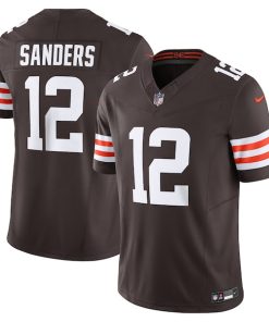 Shedeur Sanders Cleveland Browns Nike Team Vapor F.U.S.E. Limited Jersey - Brown