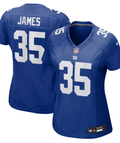 LaMareon James New York Giants Nike Women's Team Game Jersey -  Royal