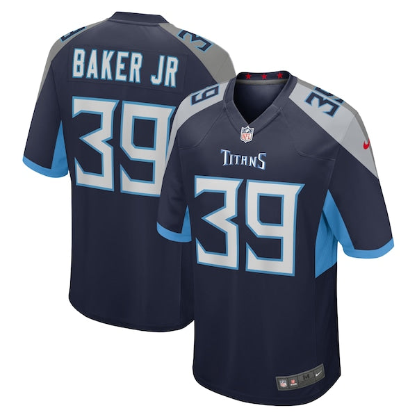 Darrell Baker Jr Tennessee Titans Nike Game Jersey - Navy