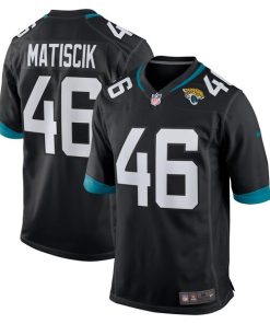 Ross Matiscik Jacksonville Jaguars Nike Game Jersey - Black